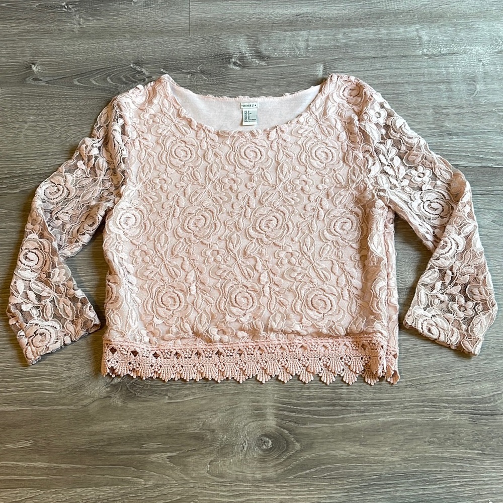 Lace Crop Top